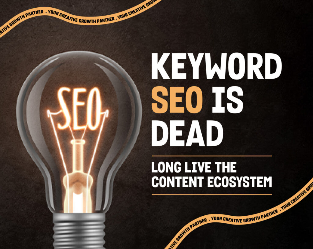 Keyword SEO Is Dead. Long Live the Content Ecosystem.